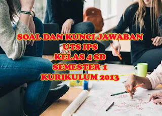Soal Dan Kunci Jawaban Uts Ips Kelas 4 Sd Semester 1 Kurikulum 2013 Sekolah Dasar