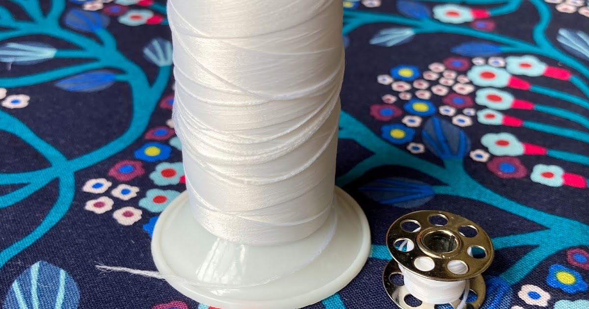Blue Susan Makes How to use Wooly Nylon thread in a Regular Sewing Machine