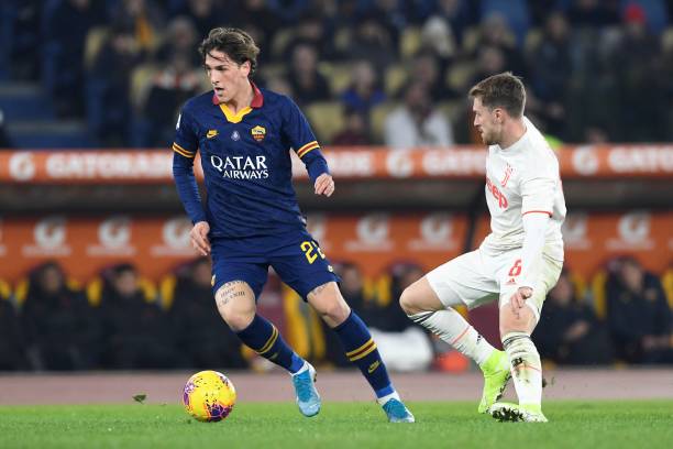 Liverpool Keeping Tabs On Roma Midfielder Nicolo Zaniolo Football Flame
