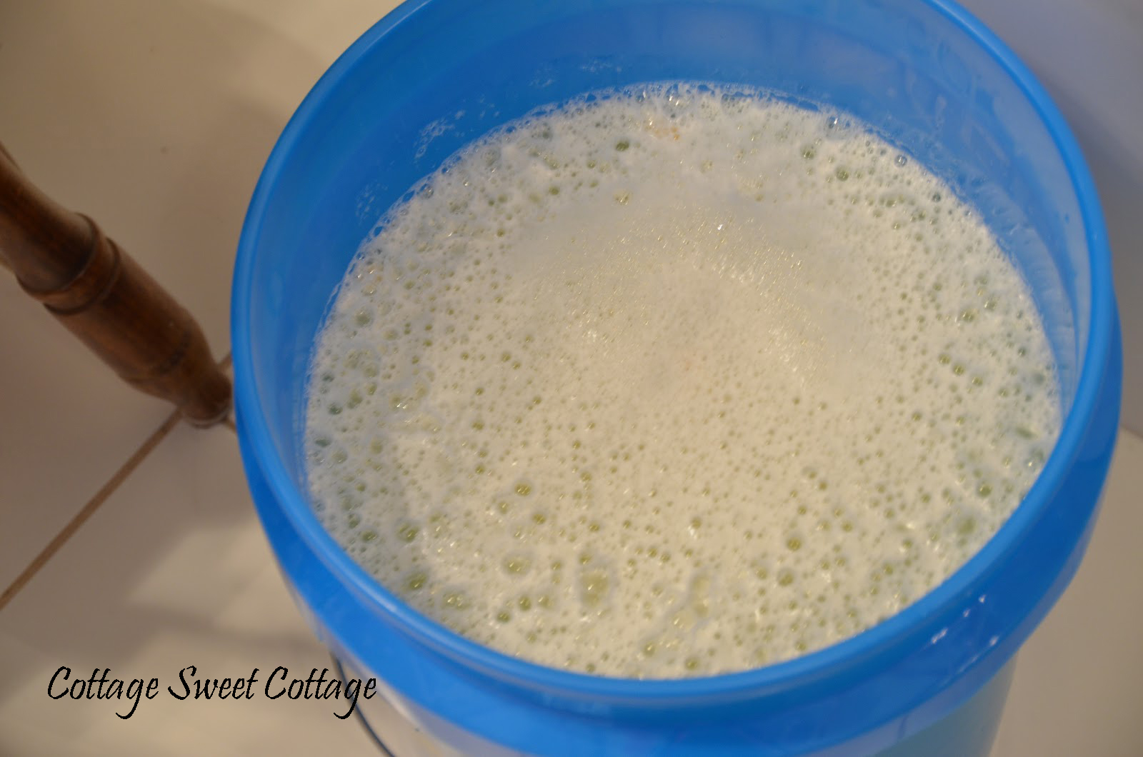 Cottage Sweet Cottage Homemade Liquid Laundry Detergent