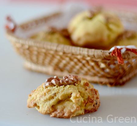 dolcetti noci e mela facili e veloci