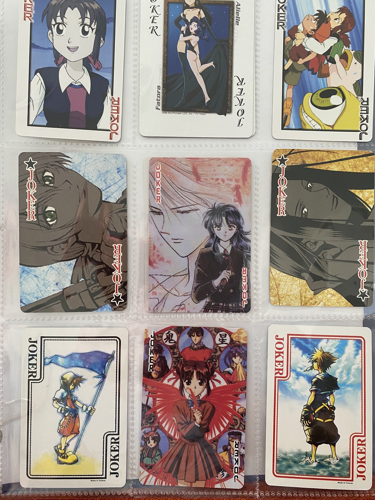 Amused by Jokers am I! Anime Japanese Jokers