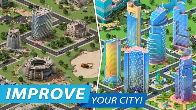 لعبة بناء مدينة