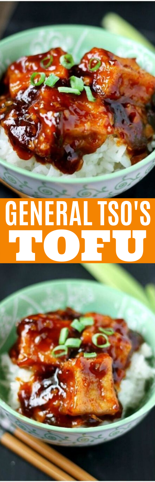 General Tso's Tofu #vegetarian #dinner #chinese #tofu #recipes