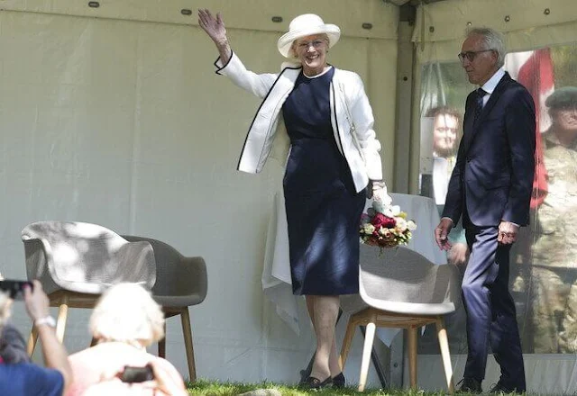 Queen visited Askov Folk High School and Skibelund Krat in Vejen Municipality in Southern Jutland