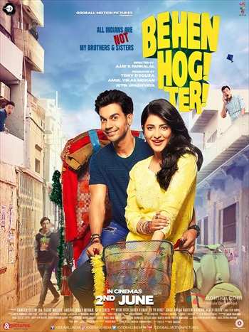 Behen Hogi Teri 2017 Hindi Movie 480p HDRip 350MB