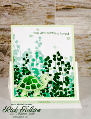You're Turtle-y loved by everyone why not share the love with this cute easel card using the Turtle & Friends Bundle.  Learn more here