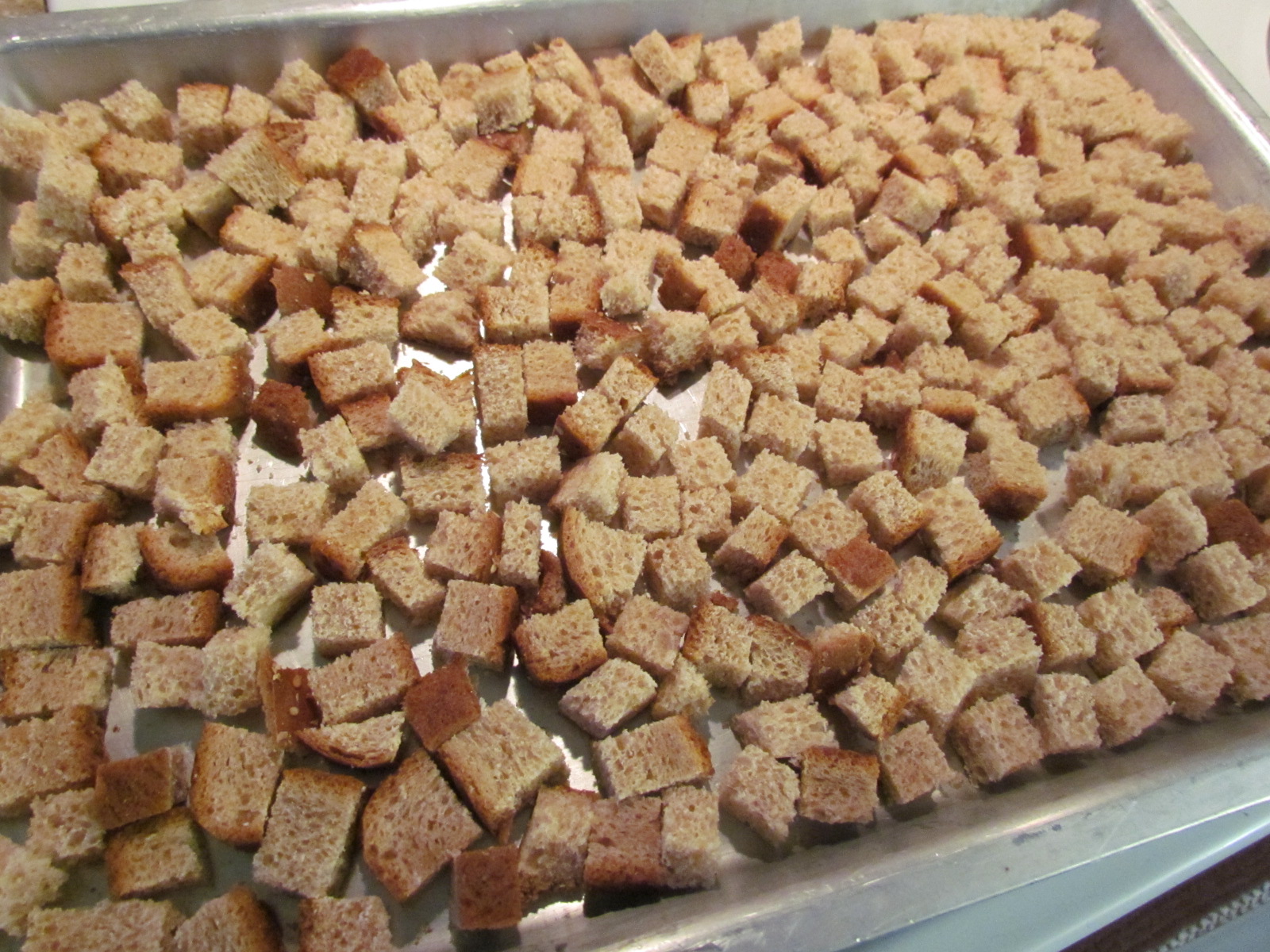 Pioneer Woman at Heart Homemade Croutons Homemade Dry Italian