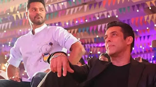 salman khan and prabhudeva salman khan and prabhudeva at film radhe: your most wanted bhai's set