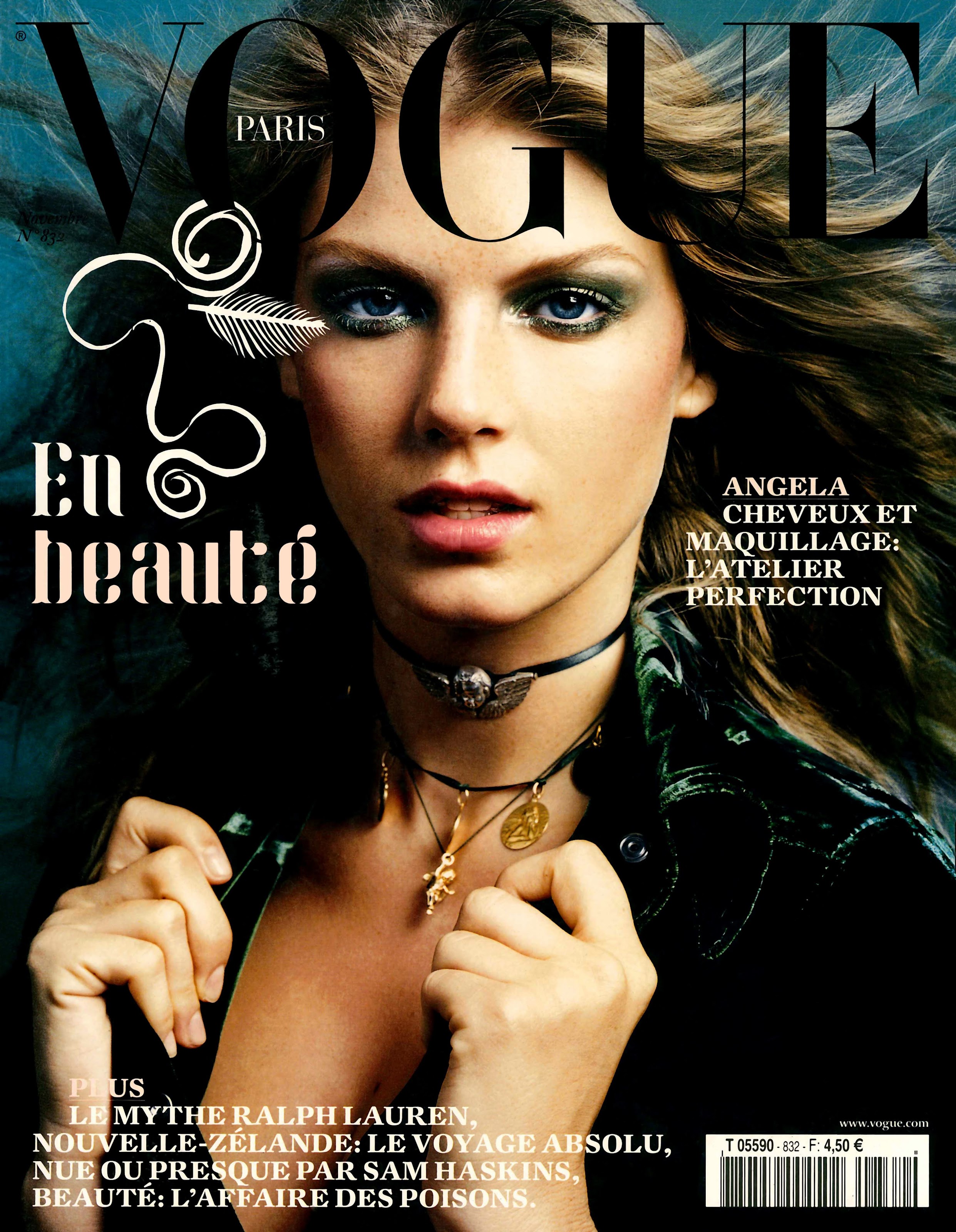 COVER: VOGUE PARIS NOVEMBER 2002