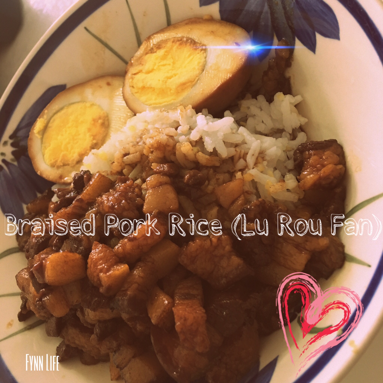 Braised Pork Rice Lu Rou Fan Fynn Life Simple Life