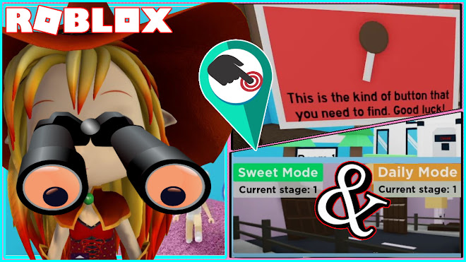 ROBLOX FIND THE BUTTON V2! LOCATION OF ALL BUTTON IN SWEET MODE and DAILY MODE