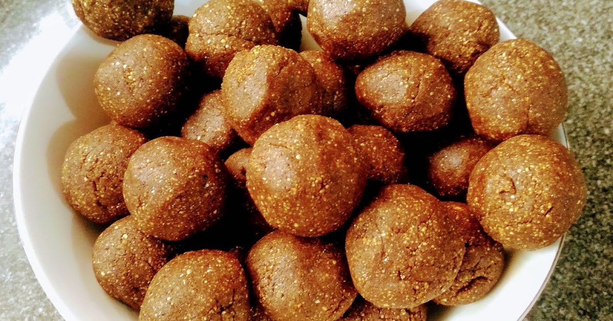 Healthy Millet Snack Ball using Solam/Jowar and Kambu/Bajra