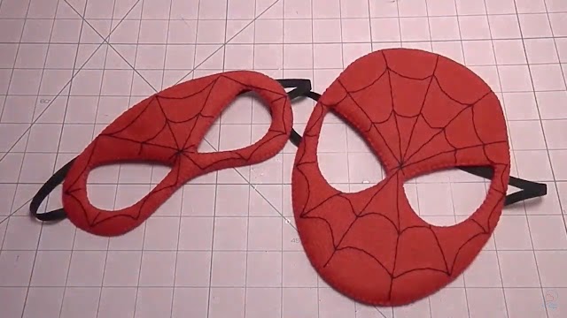 Moldes para hacer Máscara y Antifaz con Estilo de Spiderman. - Oh My  Fiesta! Friki