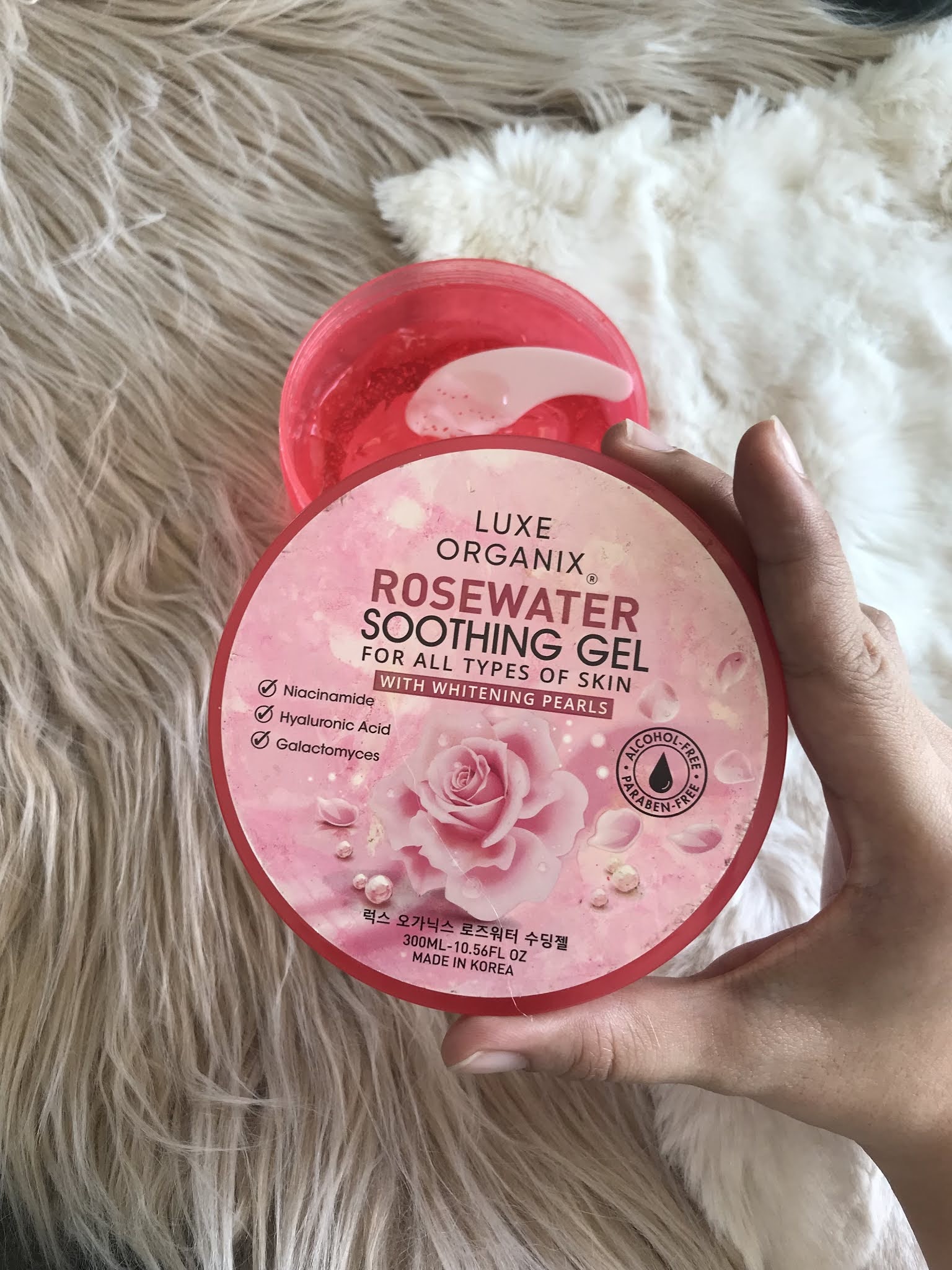 REVIEW Luxe Organix Rosewater Soothing Gel [ Geneveve Caren ]