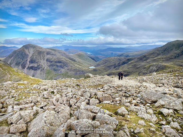 Scafell Pike walk routes height climbing corridor route, the best route up, Seathwaite, Elevation, Hotels, Campsites Lake District
