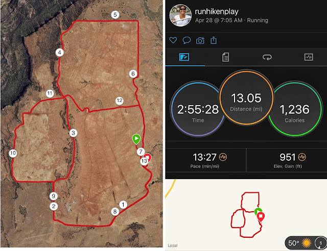 Course Map - Zion Half Marathon