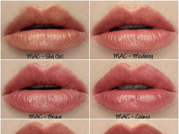 MAC Permanent Nude & Neutral Lipstick Swatches & Review Part Two