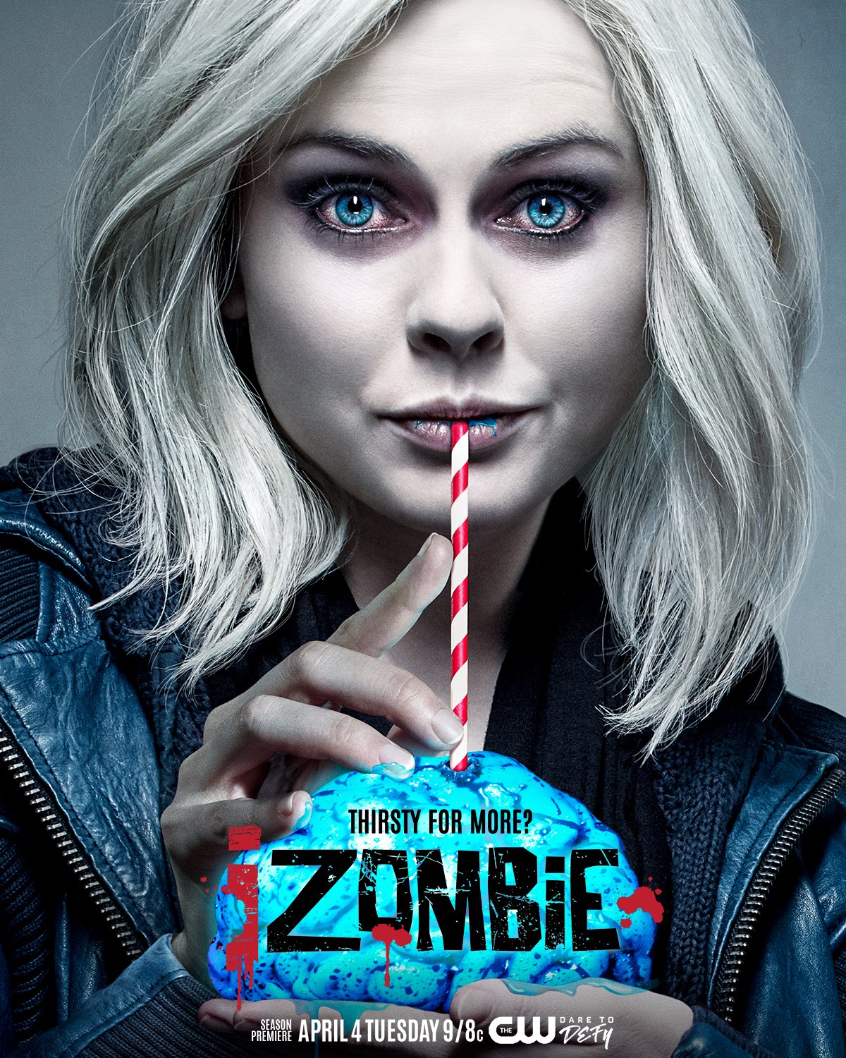 NUEVO POSTER DE LA TERCE TEMPORADA DE "iZOMBIE" Gamers Cinefilia