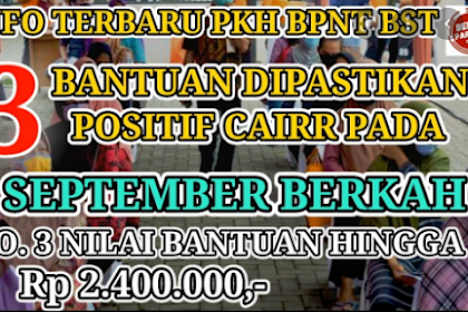 Bansos PKH Tahap III Segera Cair Bulan OKTOBER 2021, Berikut Tanggal Pencairannya!!