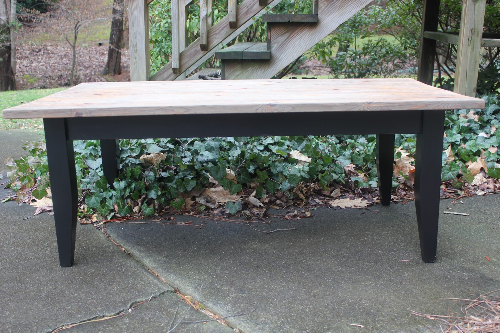 Mad Mary's Junk Yard Rustic Pine coffee table