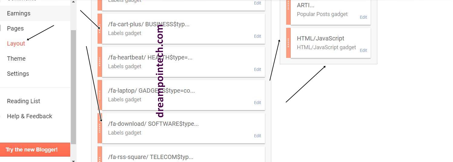 How to Setup and Use Ads on Blogger Blogspot