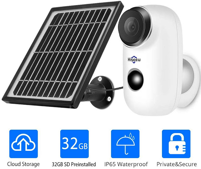 Hiseeu Solar Powered Wireless Security Camera Hiseeu Solar Powered Wireless Security Camera