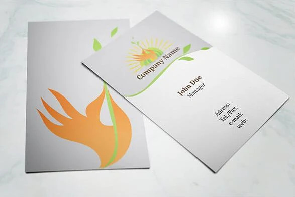 Eco Friendly Business Card Template