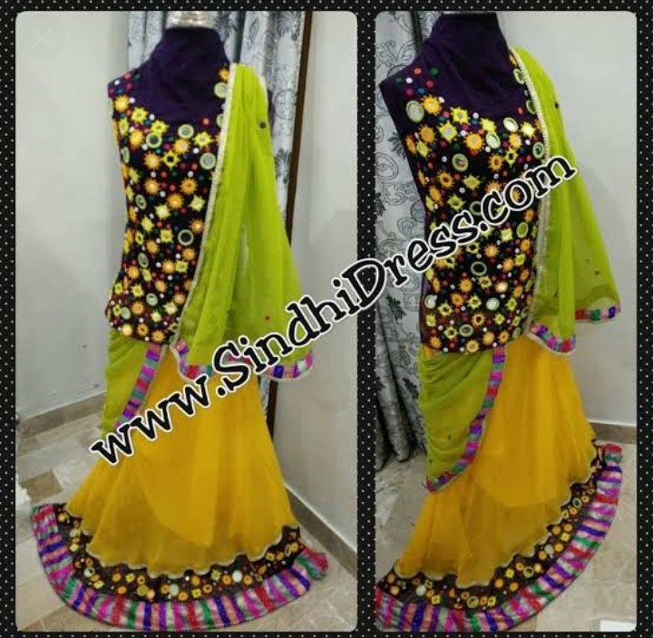 sindhi work dresses