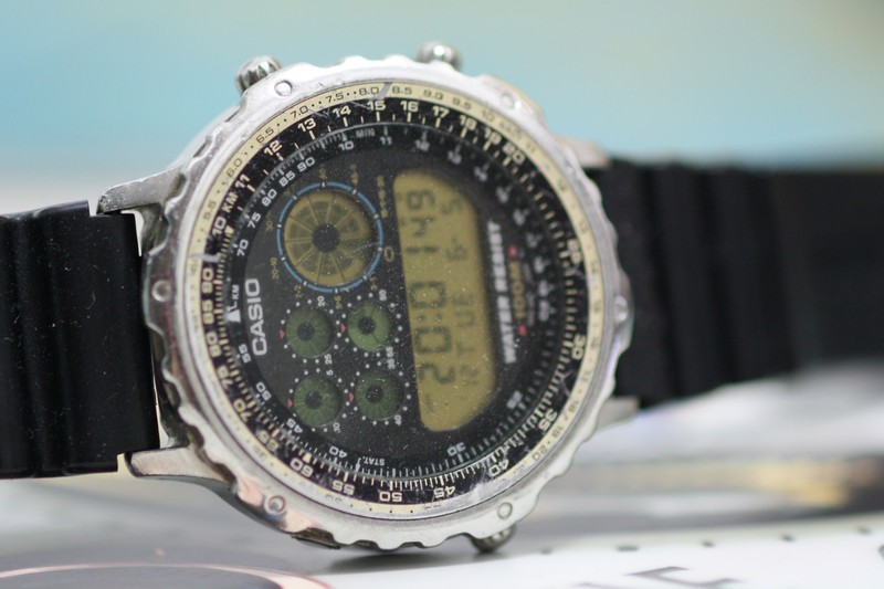 sale $ koleksi jam: Vintage Casio DW-7000