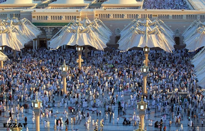 متى تفتح مظلات المسجد النبوي متى تفتح مظلات المسجد النبوي