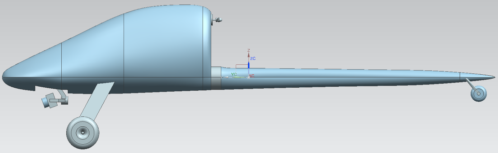 How to build an FPV Glider from scratch: CAD modelling with Siemens NX 9