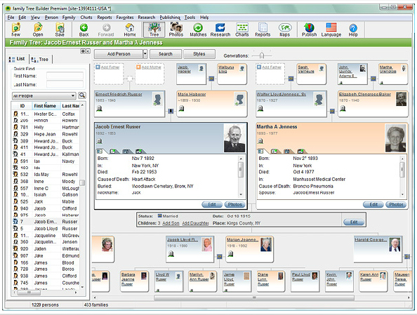 Family Tree Builder - One of My Favorite Genealogy Software Programs ...