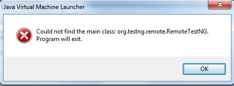 How to fix main class not found error in Eclipse