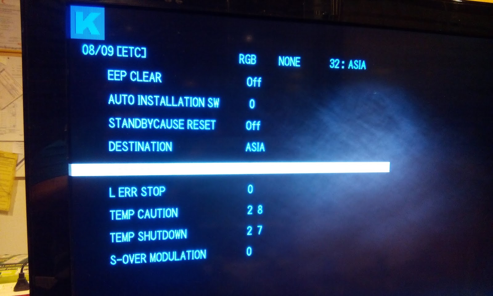 Life Begins at Forty SHARP LC32M400MBK LCD TV repair (red light