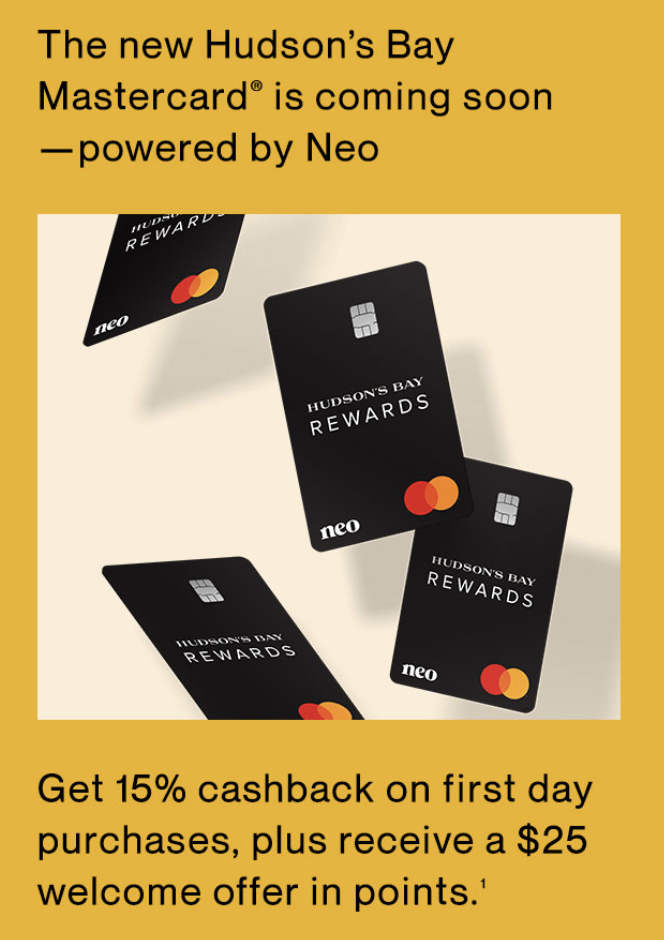 Hudson's Bay MasterCard 简介 (Expired)