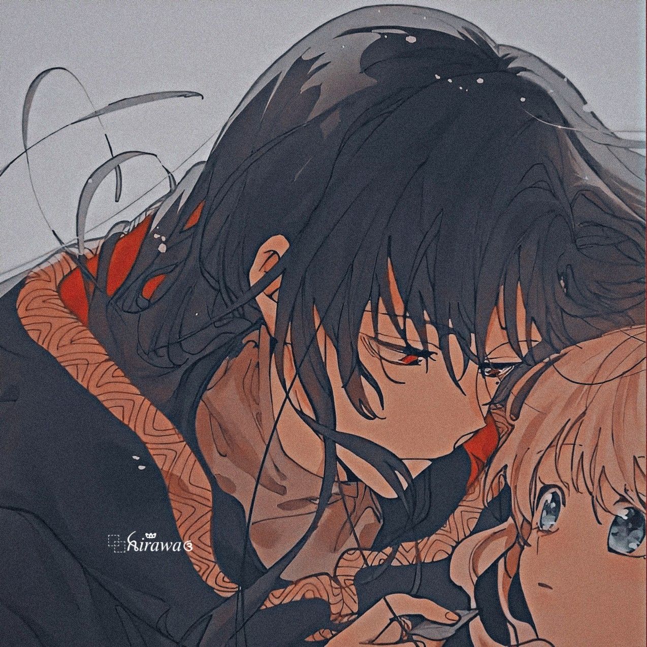 Wallpaper Anime Couple Avatar Girl and Boy