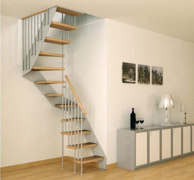 Small space staircase designs Small space staircase designs
