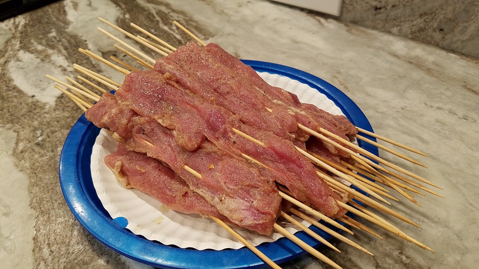 Pork Tenderloin Skewers!!