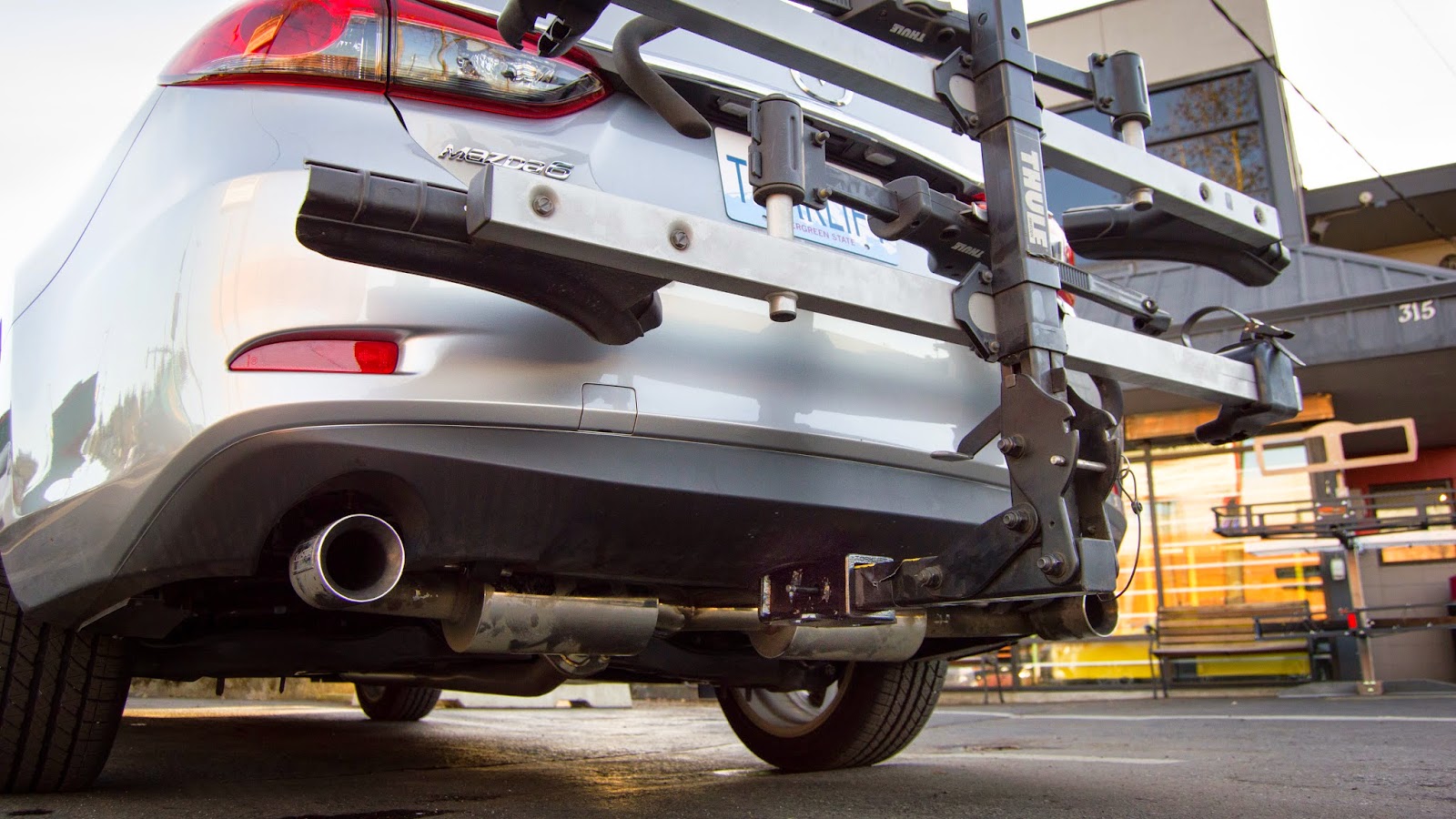 bike trunk rack for a mazda protege car bike trunk rack for a mazda protege car