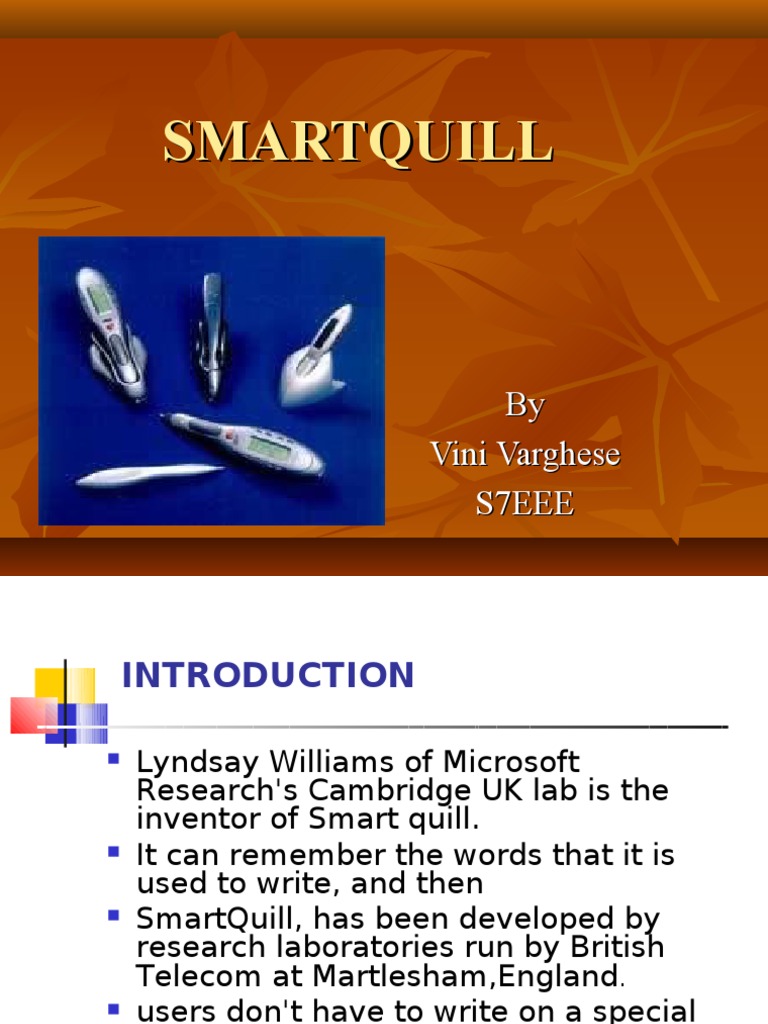 smart quill Scribd india