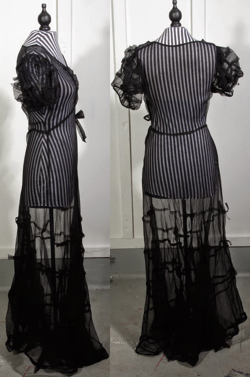 All The Pretty Dresses: 1930's Sheer Black Dress