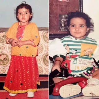 Jasmin Bhasin Childhood Image