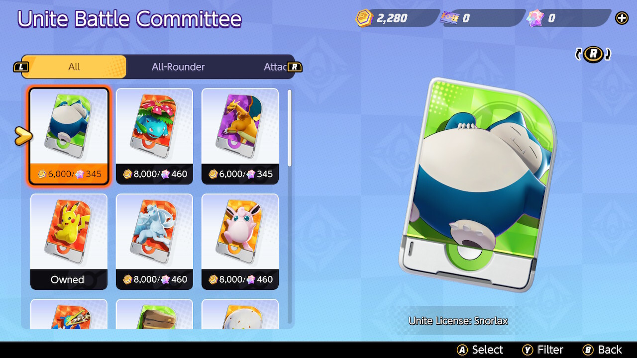 What is free and what is paid in Pokémon Unite