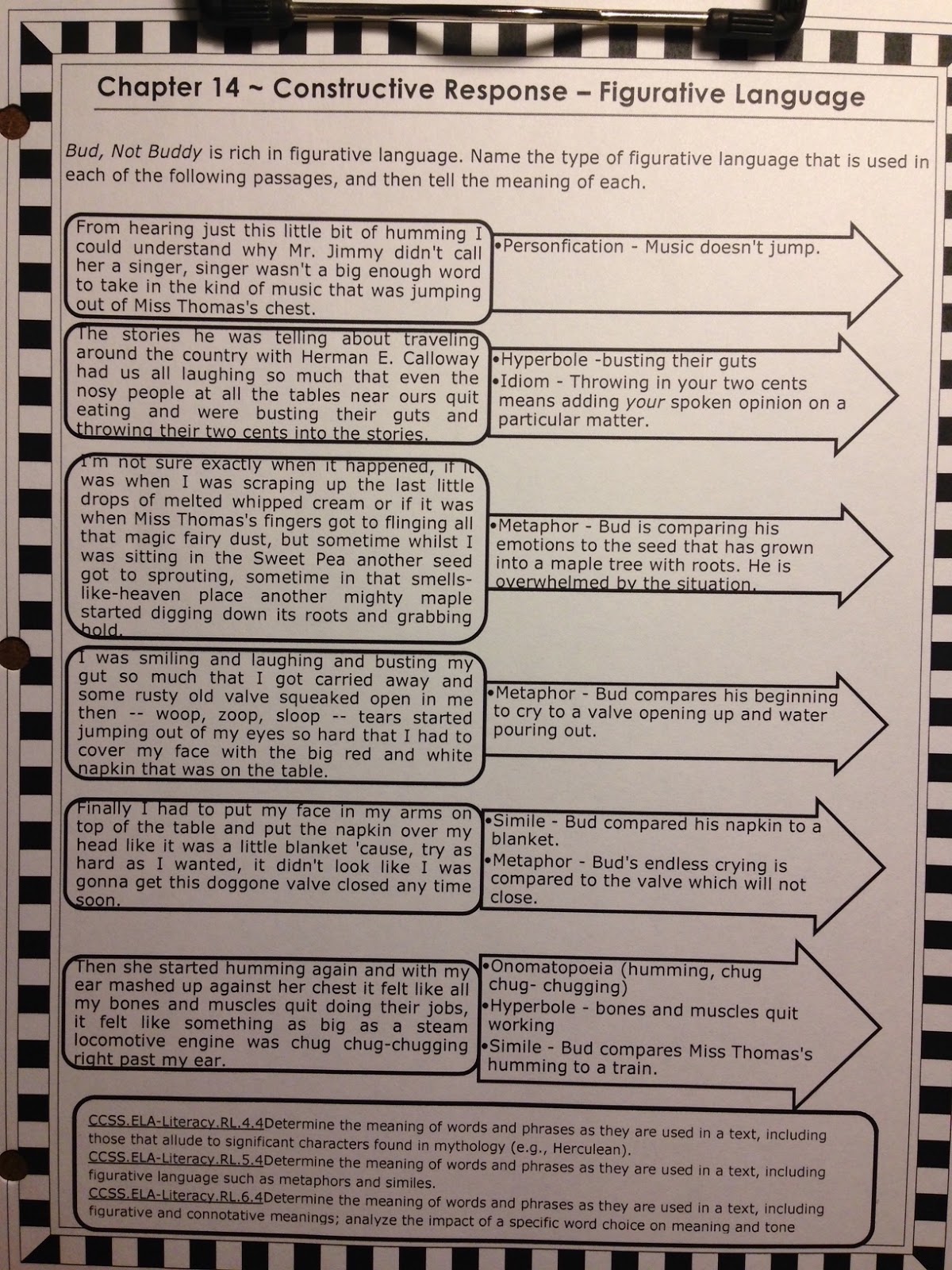 Mr. Trumble’s Blog Day 70 12/22/16 D day Review Figurative
