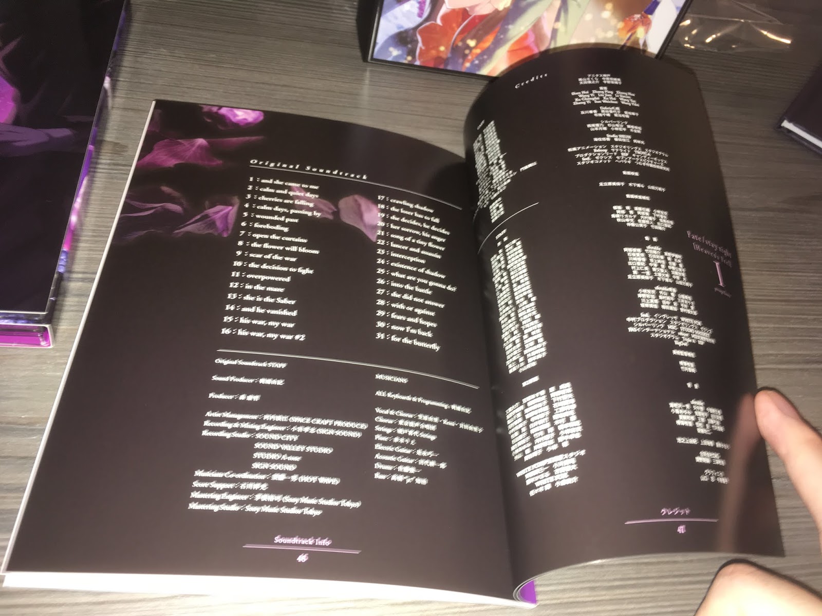 The Normanic Vault Unboxing Jp Fate Stay Night Heaven S Feel I Presage Flower Limited Edition Box