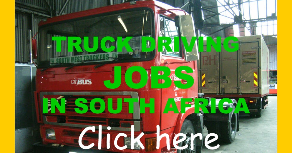 Truck Driving Jobs Near Me in South Africa