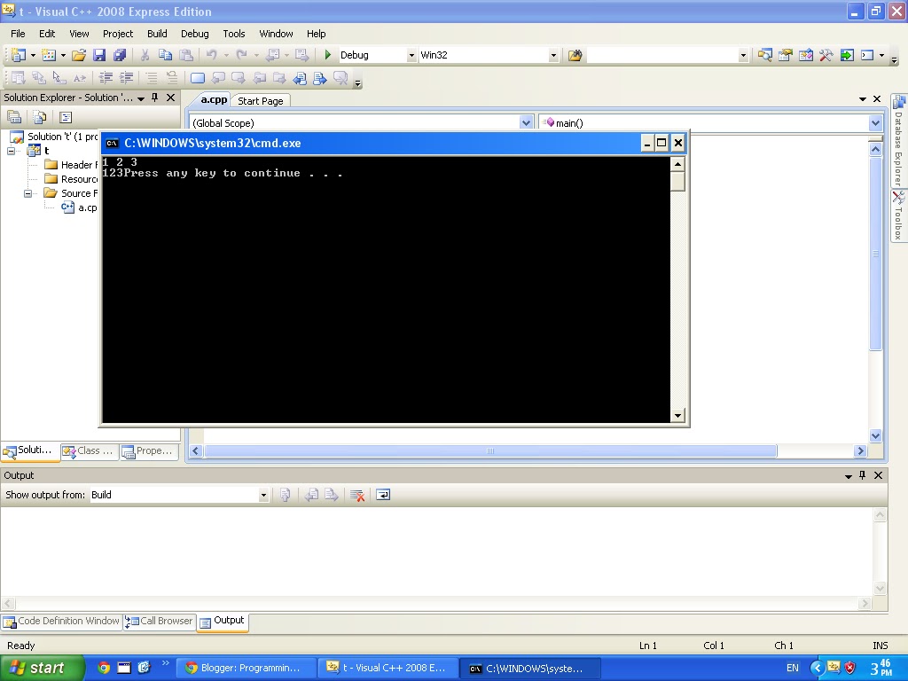 Blog of xoptutorials.com: C++ (beginner) input and output functions