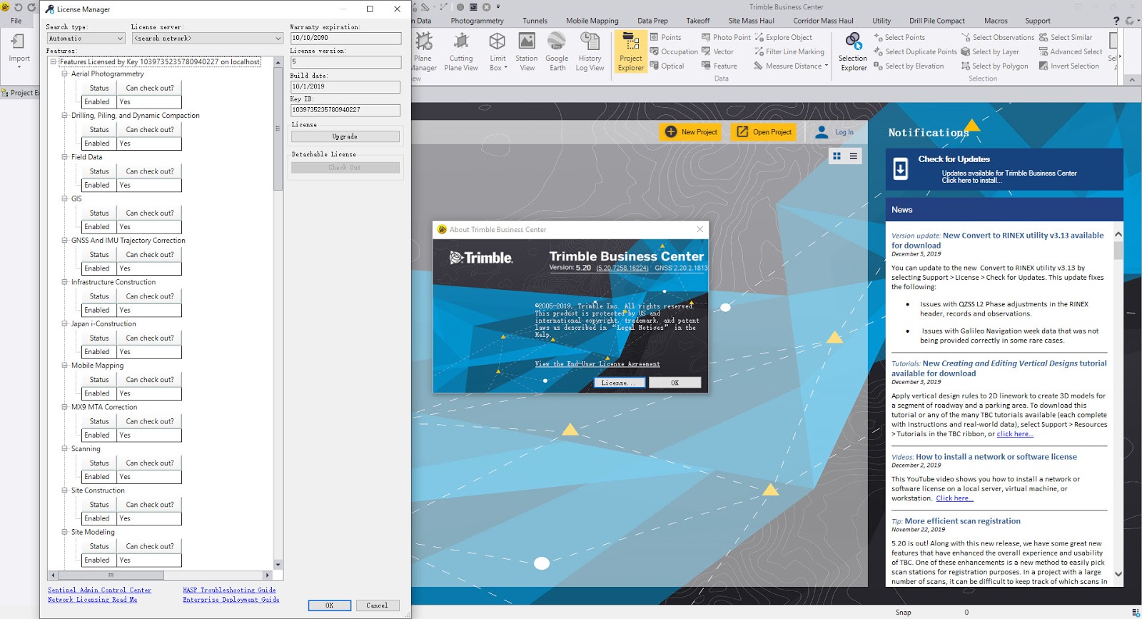 trimble business center support trimble business center support