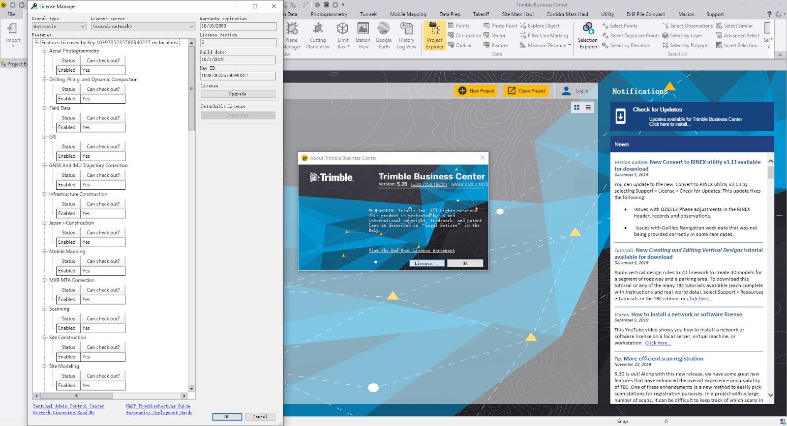 trimble business center 2.81 download